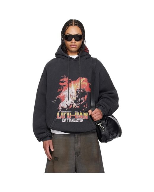 Lu'u Dan Gray 'Year Of The Horse' Oversized Hoodie for men