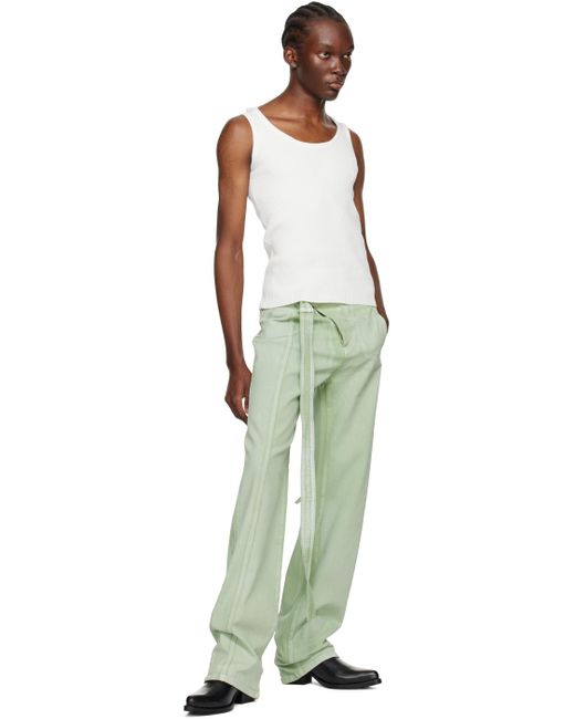 OTTOLINGER Ssense Exclusive Green Jeans for men