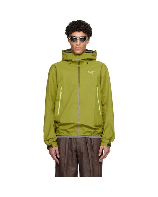 Arc'teryx Green Khaki Beta Sl Jacket for men