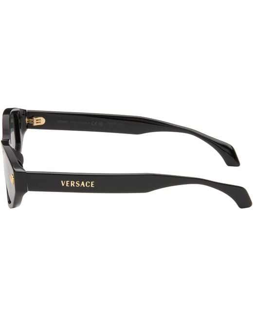 Versace Gray Medusa Sunglasses