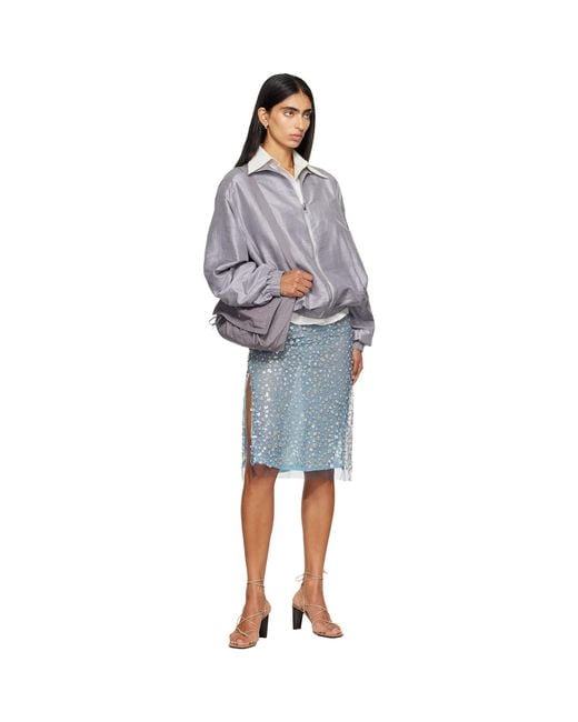 RESCHA Gray Ssense Exclusive Paratela Bag