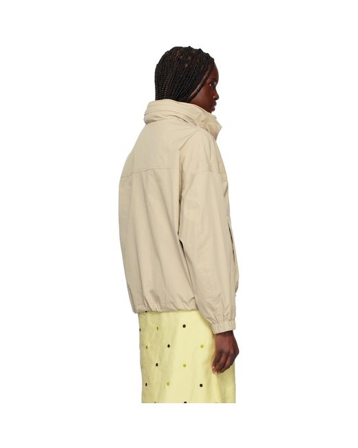 Maison Kitsuné Orange Windbreaker Jacket