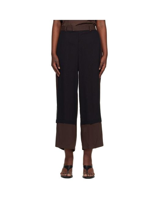 Undercover Black Up1F1510-2 Trousers