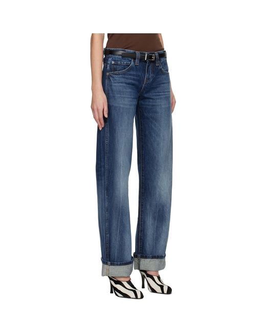 Khaite Blue Karo Jeans