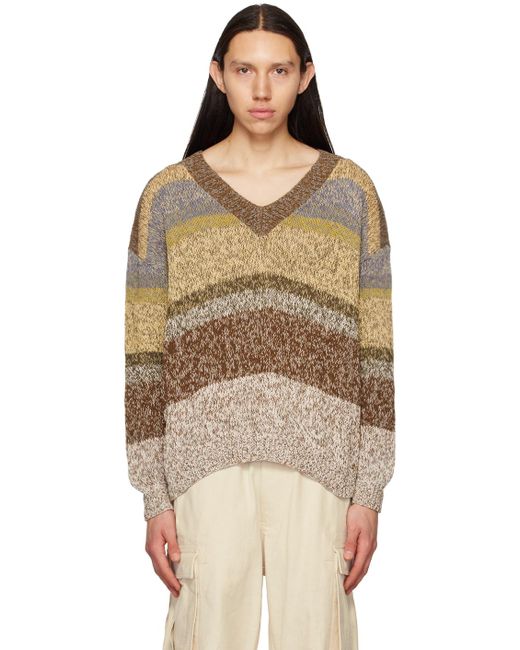 STORY mfg. Multicolor Keeping Sweater for men