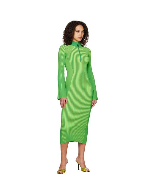 Simon Miller Green Zumi Midi Dress