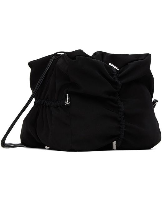 Kara Black Mini Cube Bag