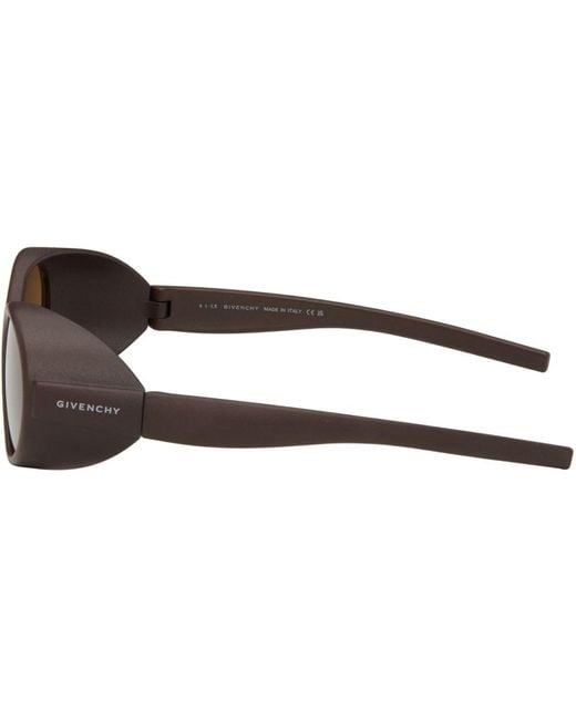 Givenchy Black Brown G Ride Sunglasses for men
