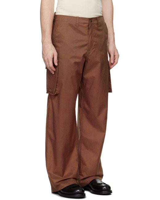 Our Legacy Brown Mount Cargo Pants for men