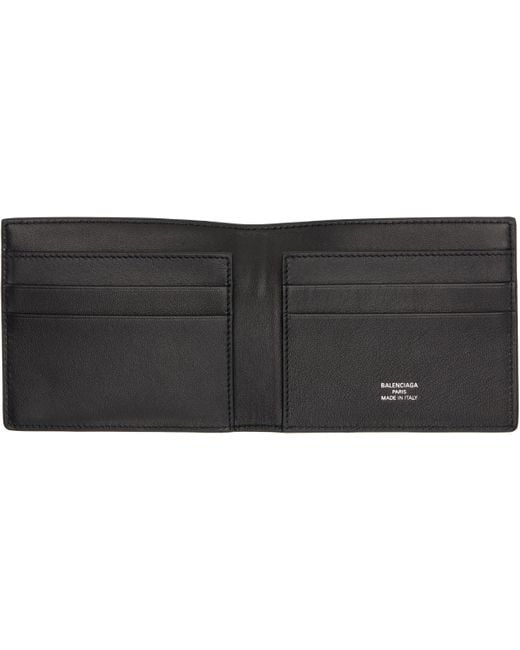 国内発送☆BALENCIAGA☆RODEO SQUARE FOLDED WALLET/BLACK Men's Rodeo Square Folded Wallet in Black | Balenciaga US