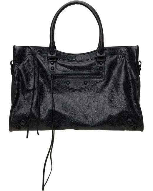 メンズ Balenciaga ブラック ラージ 'Le City' バッグ Black