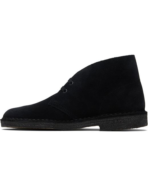 Clarks Black Desert Boots for men