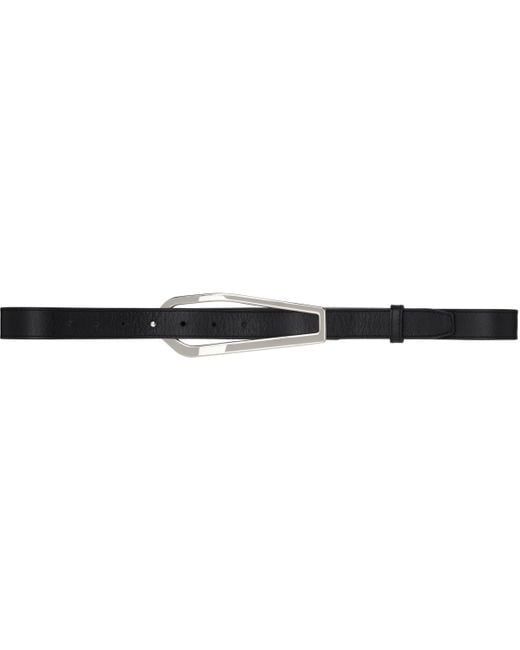 Kiko Kostadinov Black Margutta Belt for men