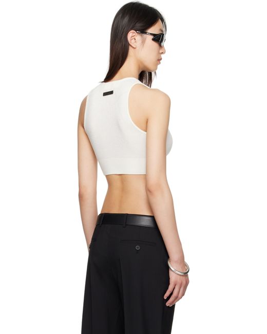 Fear Of God ホワイト Soft Rib スポーツトップス Black