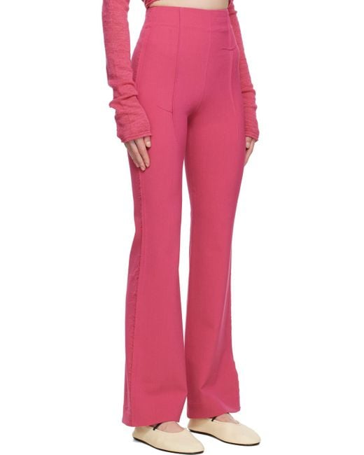 TALIA BYRE Red Tailo Trousers
