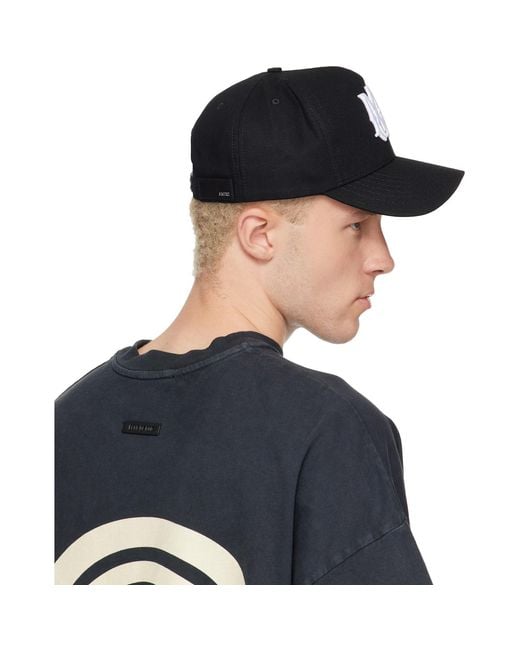 Amiri Blue 'Ma' Full Canvas Cap for men