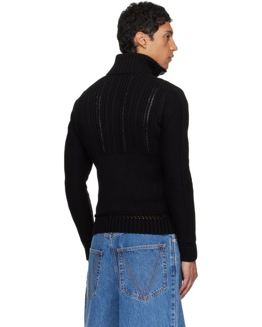 Vetements Black Cargo Cardigan for men