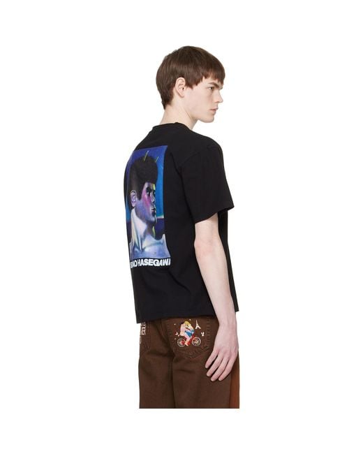 Carne Bollente Black 'Sadao's Dream' T-Shirt for men