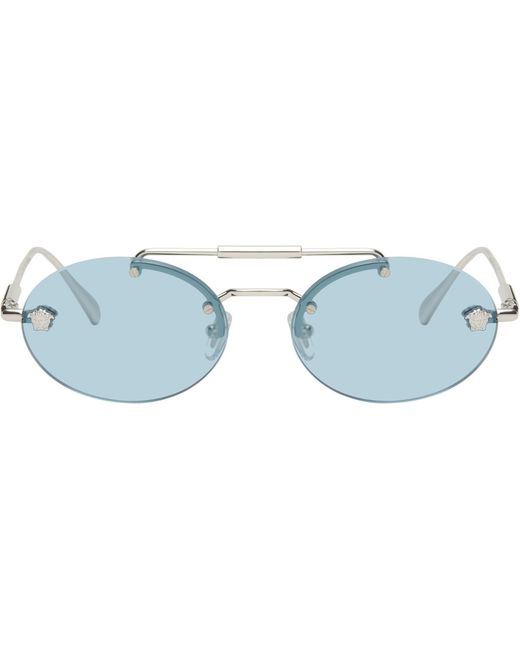 Versace Blue Medusa Sunglasses for men