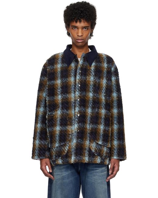 メンズ Collina Strada ネイビー Stable ジャケット Black