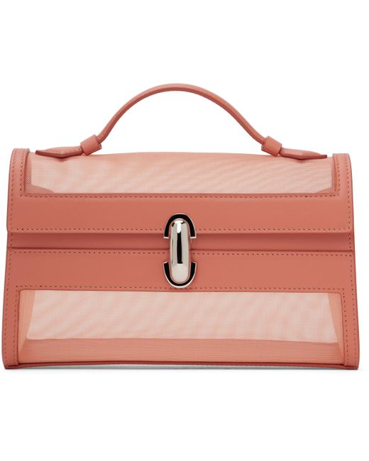 SAVETTE Pink Symmetry Pochette Bag