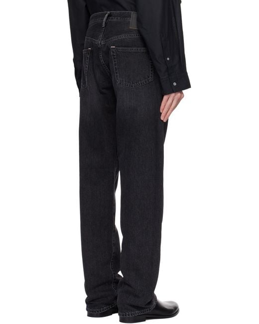 Acne Black Loose-Fit 1999M Jeans for men