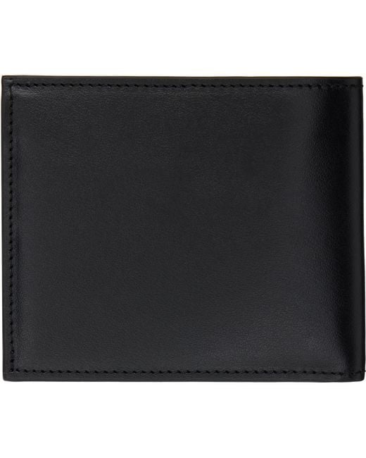 Off-White c/o Virgil Abloh Black Jitney Quote Bifold Wallet for men