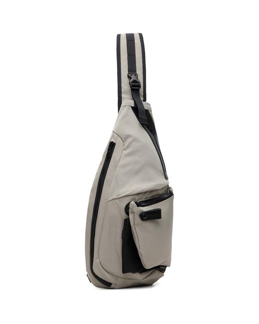 Master Piece Black Circus Sling Bag for men