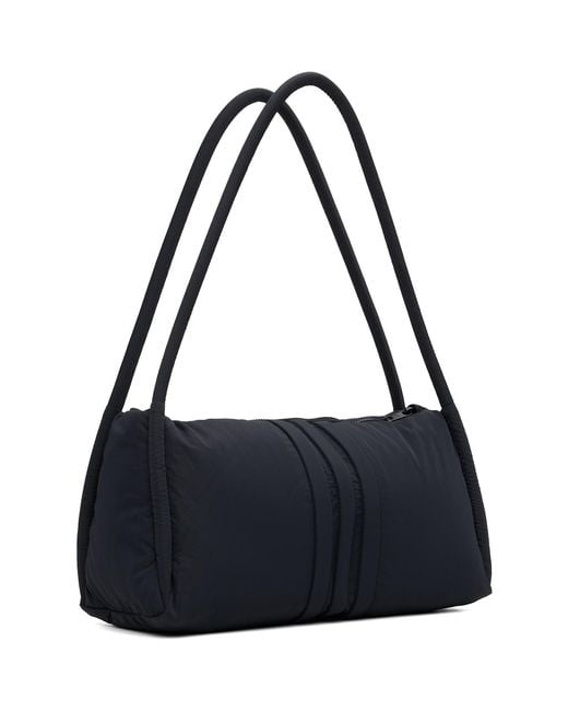 Y-3 Black Padded Handbag for men
