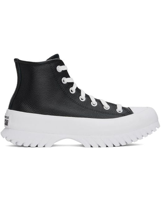 Converse Black 'chuck Taylor All Star Lugged 2.0' High-top Sneakers for men