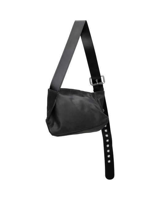 Vivienne Westwood Black Maxime Small Shoulder Bag