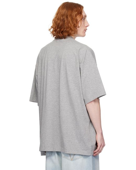 Vetements 'You'Re A Towel' Oversized T-Shirt in Gray for Men