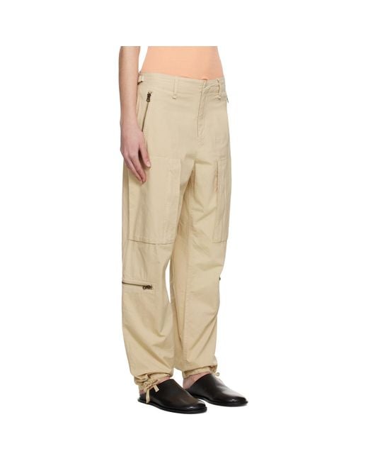Rag & Bone Natural Kai Flight Trousers