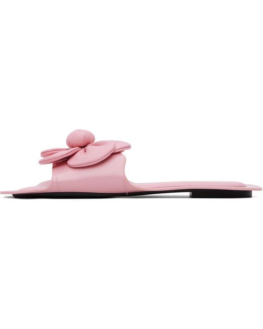Marc Jacobs Black 'The Daisy' Sandals