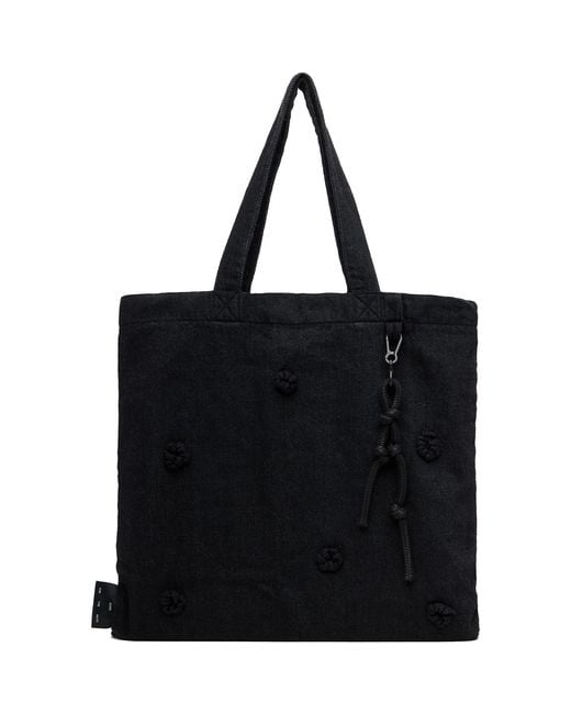 Song For The Mute Black Daisy Tote for men
