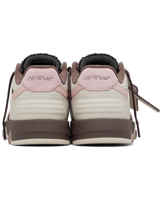 Off-White c/o Virgil Abloh Black Slim 'Out Of Office' Sneakers for men