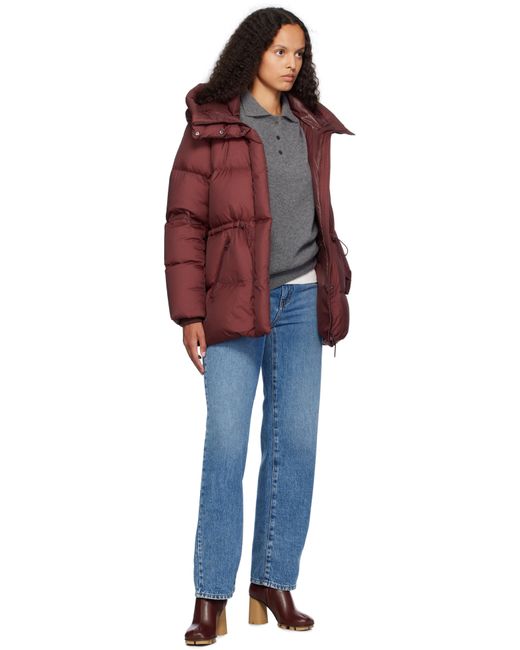 Mackage Red Burgundy Freya-Sw Down Jacket