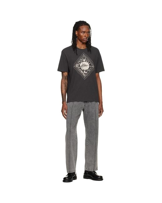 Isabel Marant Black Hiroe T-Shirt for men