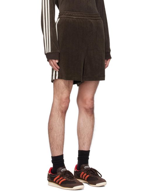 Wales Bonner Black Brown Adidas Originals Edition Shorts for men