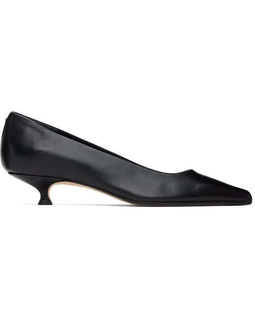 Aeyde Blue Cari Pointed-Toe Heels
