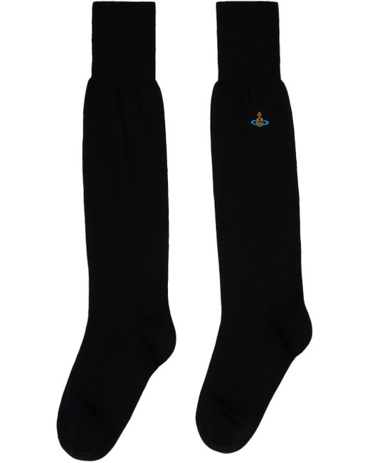 Vivienne Westwood Black Uni Sock