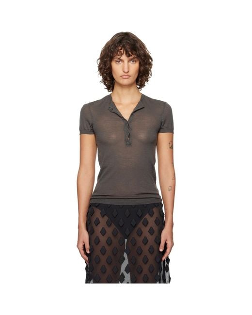 Paloma Wool Black Don T-Shirt