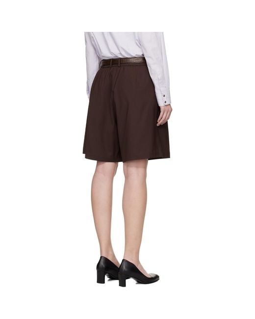 Cordera Black Tailored Bermuda Shorts
