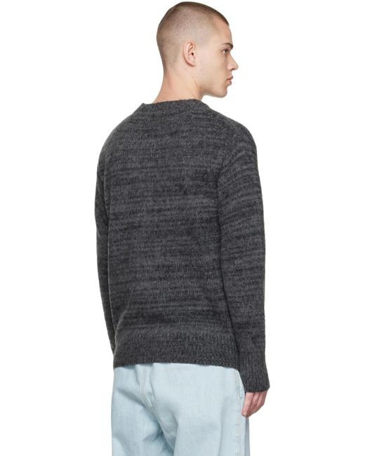 Moncler Black Girocollo Sweater for men