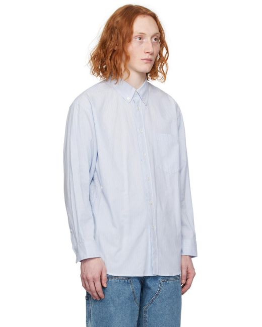 DUNST White Oversized Shirt for men