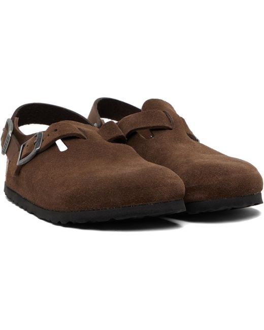 Birkenstock Black Narrow Tokio Slip-On Loafers