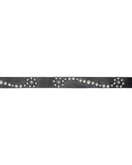 Ceinture Noire À Clous À Motif Star Fall Our Legacy pour homme en coloris Black