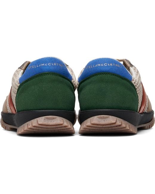 Stella McCartney Multicolor Alter Suede & Alter Mat Mesh Sneakers