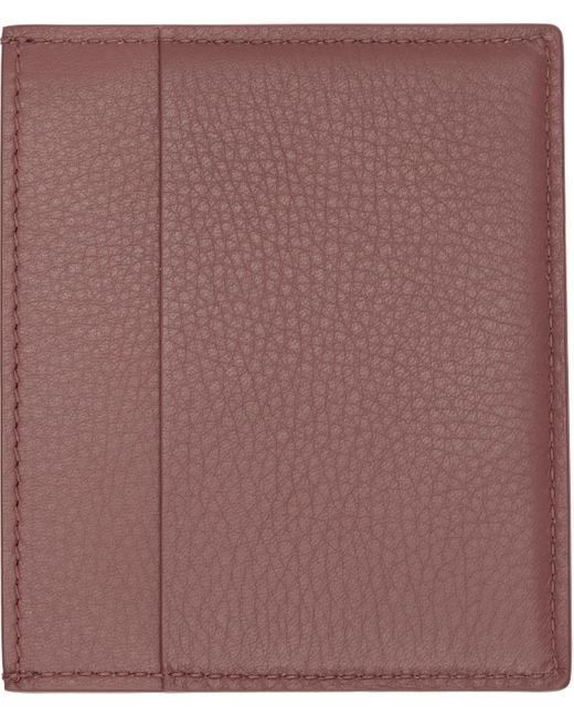Rick Owens Purple Concordians Square Card Holder for men