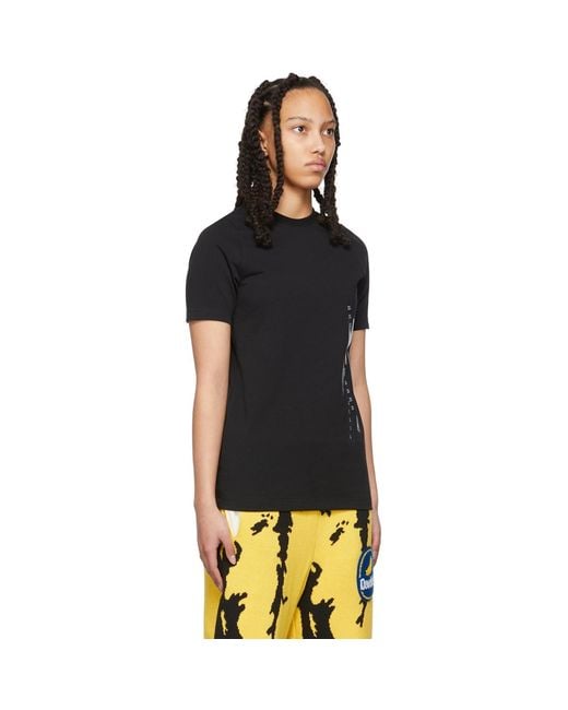 Doublet Black Stretching Onesize T-Shirt